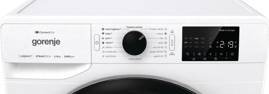 Пералня Gorenje WPNEI94A1SWIFI